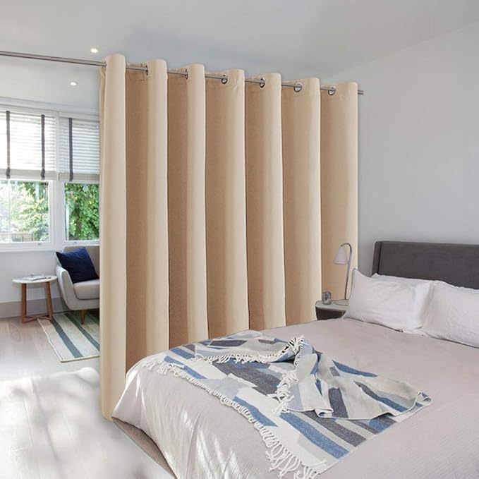 NICETOWN Room Divider Curtain Screen Partitions, Basement Hospital Medical by NICETOWN