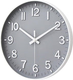 HZDHCLH Wall Clocks Battery Operated, Wall Clock Gray, 12 inch Wall Clock - Image 2