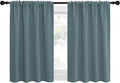NICETOWN 2 Panels Blackout Curtains, Rod Pocket Thermal Insulated Drapes by NICETOWN