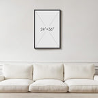 Framed Neutral Abstract Wall Art, Modern Beige and Taupe Canvas Prints - Image 3