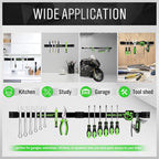 SWANLAKE GARDEN TOOLS 4-Piece 12" Magnetic Tool Holder Storage Organizer - Image 7