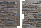 Ekena Millwork 45 3/4"W x 24 1/2"H x 1 1/4"D Canyon Ridge Stacked Stone - Image 8
