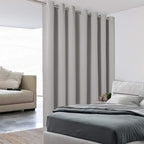 BONZER Room Divider Curtain Total Privacy Wall Wide Grommet Room Darkening by Bonzer