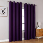ChrisDowa Blackout Curtains 80 Inches Long 2 Panels Set - Image 6
