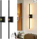 iThird Battery Operated Wall Sconces Set of 2: 10000mAh Rechargeable Wireless by iThirdHomeOutdoorLighting