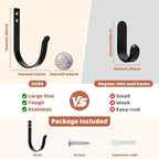 20 PCS Wall Hooks Heavy Duty - Image 4