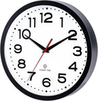 Roymnie Atomic Wall Clock 12 Inch, Modern Clock Battery Operated Classic Analog - Image 4