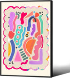 Funky Cute Kids Abstract Wall Art Trendy Bright Colorful Poster 16x24 inch by Medpol