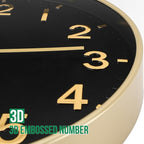 Wall Clock Modern Simple Quartz Decorative Clock Non-Ticking Silent Battery - Image 6