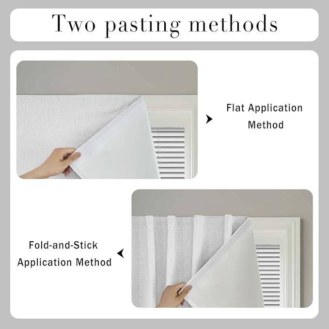Self-Adhesive Complete 100% Blackout Curtain - Image 5