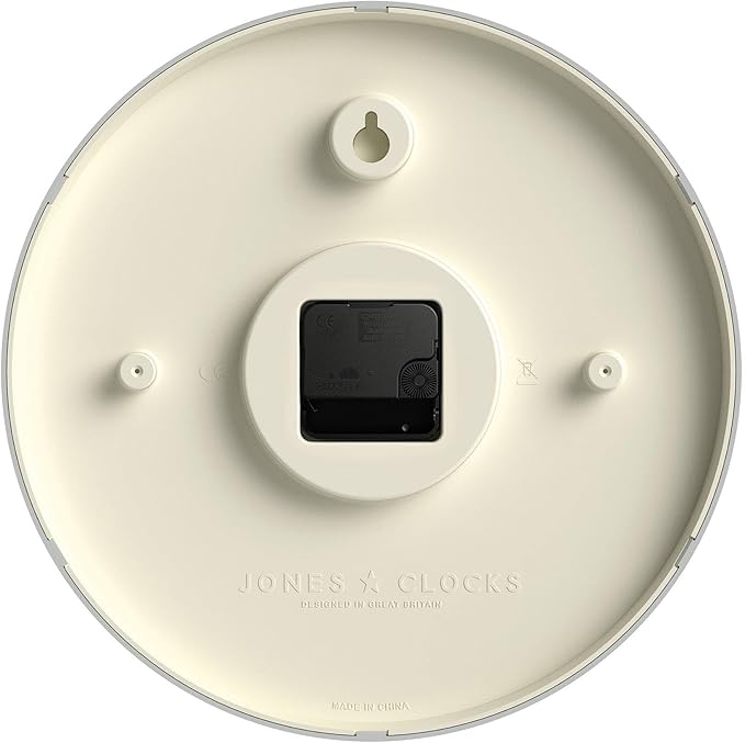 JONES CLOCKS® Studio wall Clock | Modern Round Style | 12 inch | Dark Navy Blue - Image 7