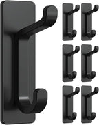 Self Adhesive Wall Hooks for Hanging: Extra Strong 13 LB, Hook for Coat by Josmimic