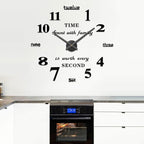 VANGOLD Large DIY Wall Clock Modern 3D Wall Clock - Image 8