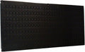 Wall Control Pegboard 16in x 32in Horizontal Black Metal Pegboard Tool Board by Wall+Control