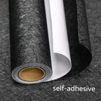 Black Silk Wallpaper Peel and Stick Embossed Self Adhesive Contact Paper 15.7" - Image 8