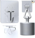 DDMY Heavy Duty Hook 24 Pack Self Adhesive Hooks by DDMY