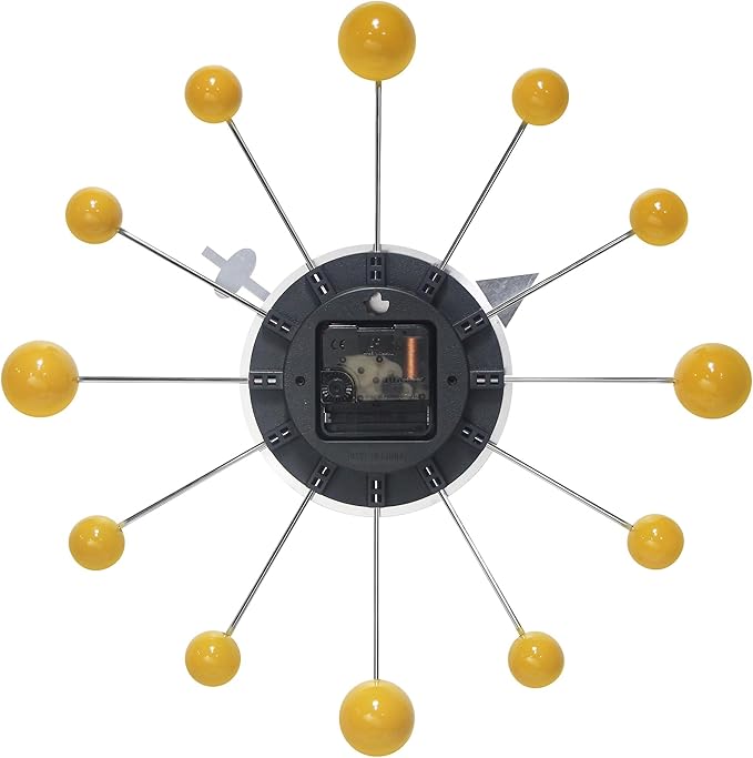 Infinity Instruments LTD. Orb Spoke Starburst Wall Clock - Image 5