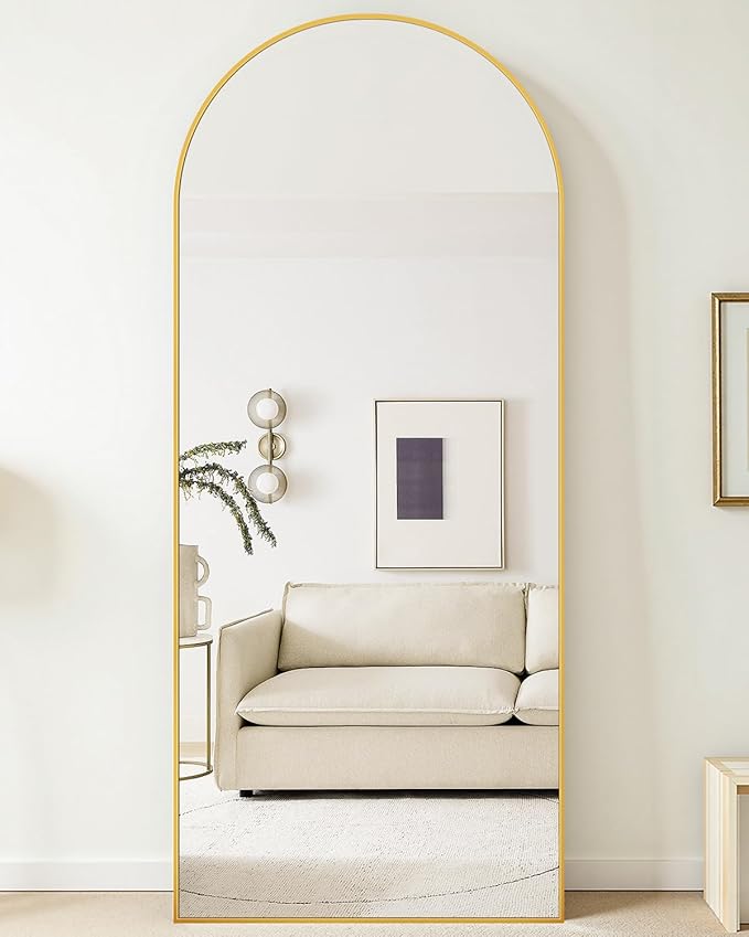 Suidia 58"x21" Arched Full Length Mirror - Image 3