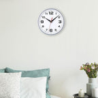 Wall Clock Silent Non-Ticking 8 Inch Modern Clocks Battery Operated Small - Image 8