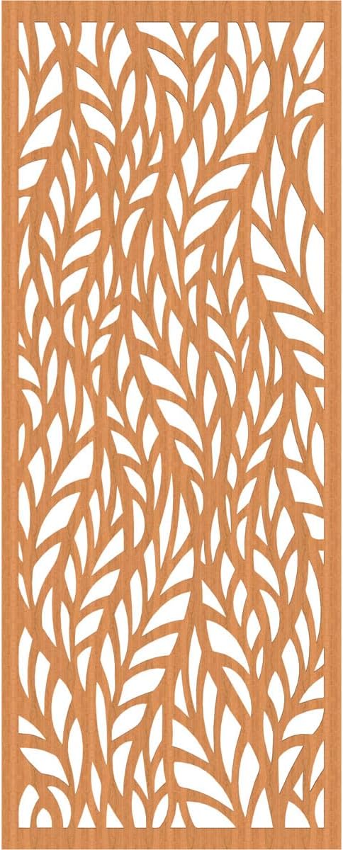 Ortonville Decorative Pierced Fretwork Wood Wall Panels, 31 3/8"W x 79 3/8"H x - Image 2