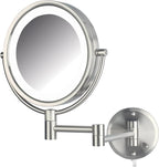 JERDON Wall-Mounted Vanity Mirror by Jerdon
