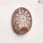 Indian Shelf Brown Style 6 Wood Wall Hooks by IndianShelf