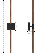 Rayogale 36 Inch Rechargeable Battery Operated Wall Sconce Set Two, 8000mAh - Image 6