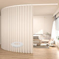 Room Divider Blackout Curtains Extra Wide Ceiling Mounted Curtains Track Sets by JVVMNJLK