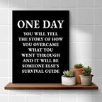 Inspirational Quotes Wall Art Decor, Motivational Success Canvas Painting - Image 4