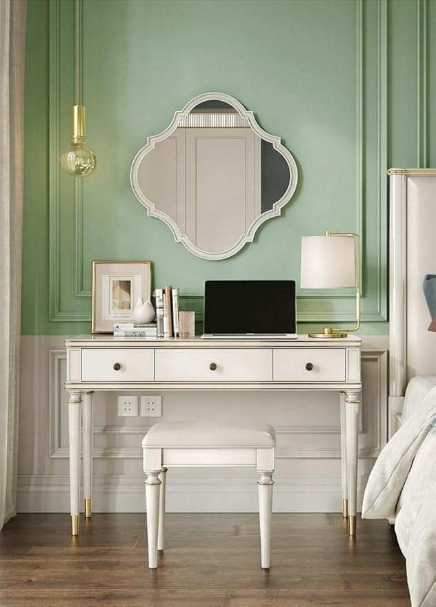 Safiyya 118"x17.7" Light Green Peel and Stick Wallpaper Green Contact Paper - Image 5