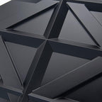 Art3d PVC 3D Wall Panel, Decorative Wall Tile in Black 12-Pack 19.7"x19.7" - Image 7