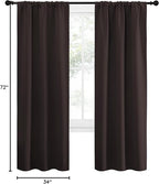 NICETOWN Blackout Curtains for Living Curtains, Thermal Insulated Noise - Image 8
