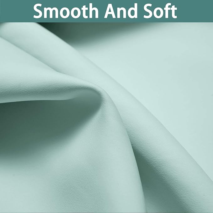 Yakamok 100% Blackout Curtains Energy Saving Thermal Insulated 2 Thick Layers - Image 7