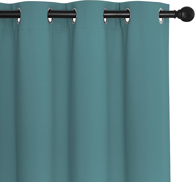 NICETOWN Blackout Curtains 72 inches Long, Grommet Privacy Window Treatment - Image 7