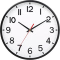 Wall Clocks Battery Operated 10 inch Modern Wall Clock, Silent Non Ticking Wall by Unknown