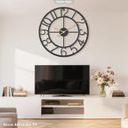 Pytha Sight Wall Clock Large for Living Room Decor, 18 Inch Decorative Silent - Image 8
