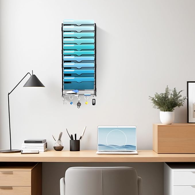 11 Tier Wall File Organizer - Image 7
