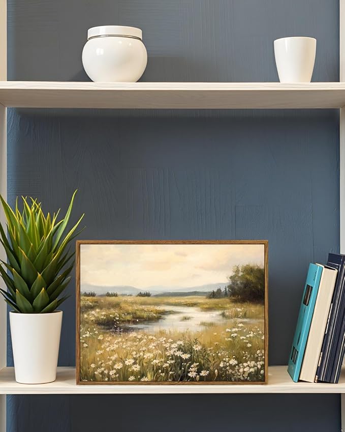 InSimSea Framed Canvas Wall Art Vintage Decor, Farmhouse Wall Decor - Image 3