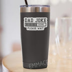 (3PCS) Dad Joke Loading Stickers – Funny Waterproof Vinyl Decals for Laptop, Tumbler, Scrapbook, Water Bottle – Father’s Day Gift for Dads, Fathers, Husbands 3" x 2.5"