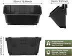 24 Pack Vertical Garden Planter, 13 inch Wall Mounted Planter - Image 4