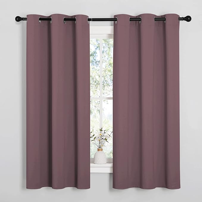 NICETOWN Dry Rose Blackout Curtains by NICETOWN