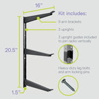 Delta Heavy Duty Lumber Storage Rack Cycle, Holds Up to 720 lbs - Image 3