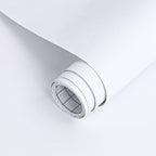 Arthome 23.6"x200" White Contact Paper, Peel and Stick Matte Wallpaper by ArthomeWALLDECOR