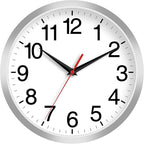 Rohioue Wall Clock Modern 8 Inch Battery Operated Silent Non Ticking Small by RohioueWallClock