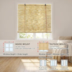 Bamboo Blinds for Interior Windows, Custom Bamboo Shades for Indoor Windows - Image 6
