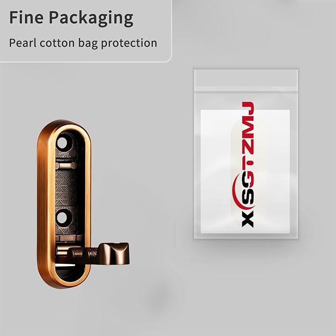 2PCS Foldable Wall Hooks, Flip Down Design - Image 9