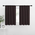 NICETOWN Blackout Curtains for Living Curtains, Toffee Brown, 2 Panels by NICETOWN