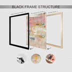Abstract Modern Watercolor Painting Wall Art Trendy Vibrant Pastel Posters - Image 3