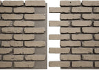 EverStone Aged Brick Faux Brick Panel, 46 7/8"W x 27"H x 1 1/4"D, Adobe Color - Image 8