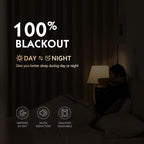 FMFUNCTEX 100% Blackout Beige Curtains - Image 2
